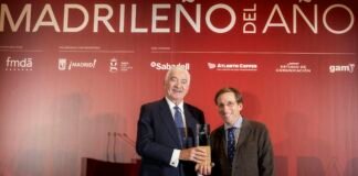 José Bogas recibe el premio Madrileño del Año 2026 por su trayectoria en Endesa